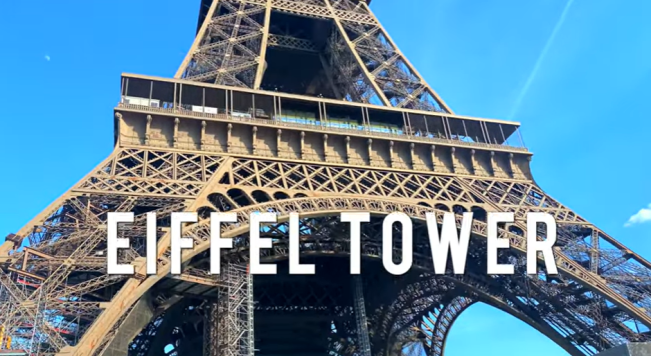 Menara Eiffel dari bawah. (YouTube Jean-Luc Ichard)